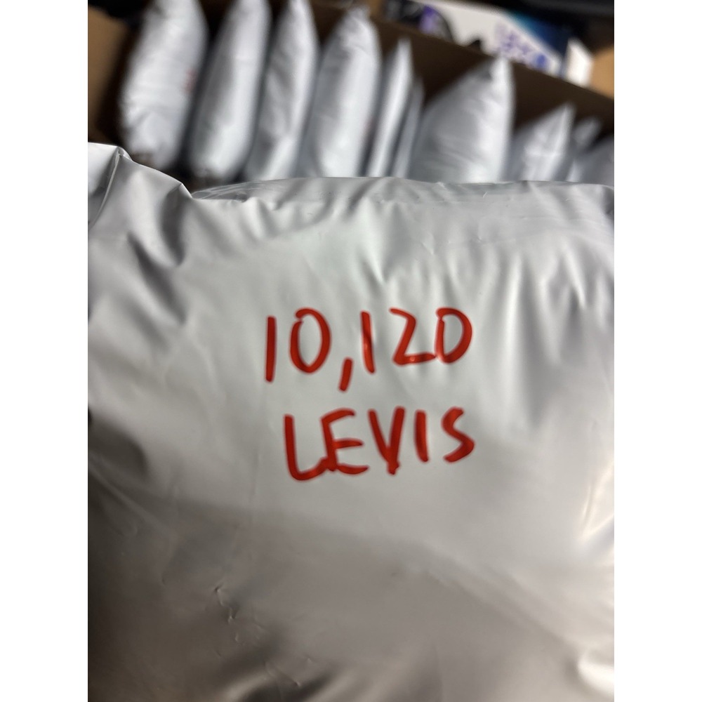 Vintage 1970s Levi's Corduroy Flare Pants 33x29 Tan Talon Zip USA Distressed - Picture 16 of 16